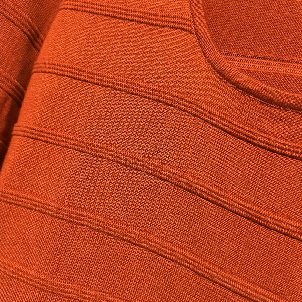 Calvin Klein Orange  Women's dress Size XL - Picture 3 of 4